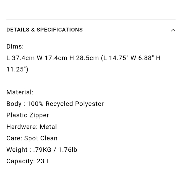 BEIS Burgundy Tote Bag - Picture 5 of 8